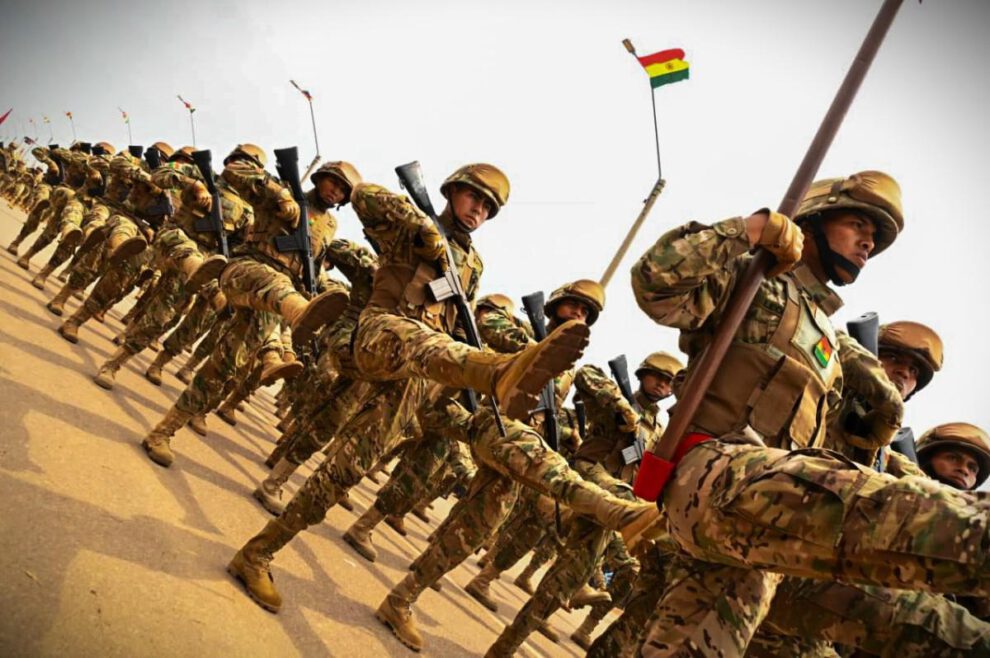 Imagen referencial de soldados que prestan el servicio militar