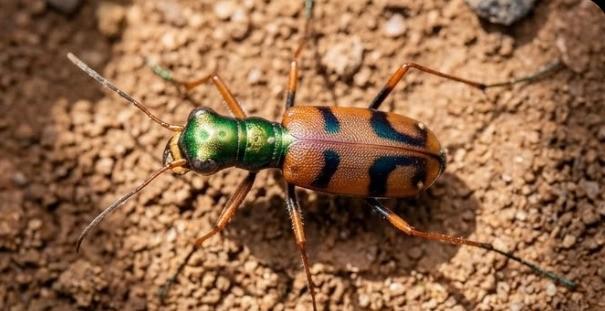 escarabajo tigre chiquitano