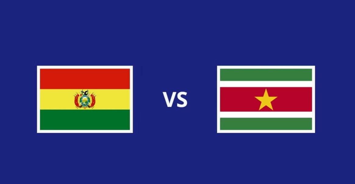Partido Bolivia vs Surinam