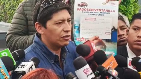 El gerente de Comercialización de YPFB, Nelson Mendoza