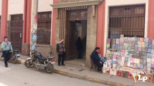 Imagen del edificio donde funcionan los juzgados en la ciudad de Oruro