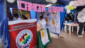 feria del día mundial de prevención del cáncer del cuello uterino