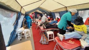 campaña de donación de sangre