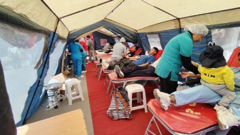 campaña de donación de sangre
