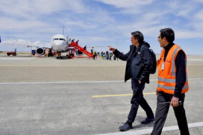 El ministro de Obras Públicas, Mauricio Zamora