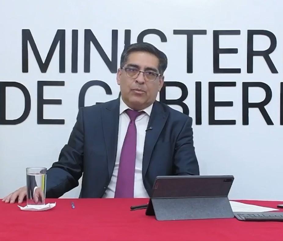 Rendición ministerio de gobierno