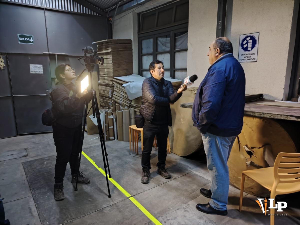 Reportaje de Telemundo en La Patria