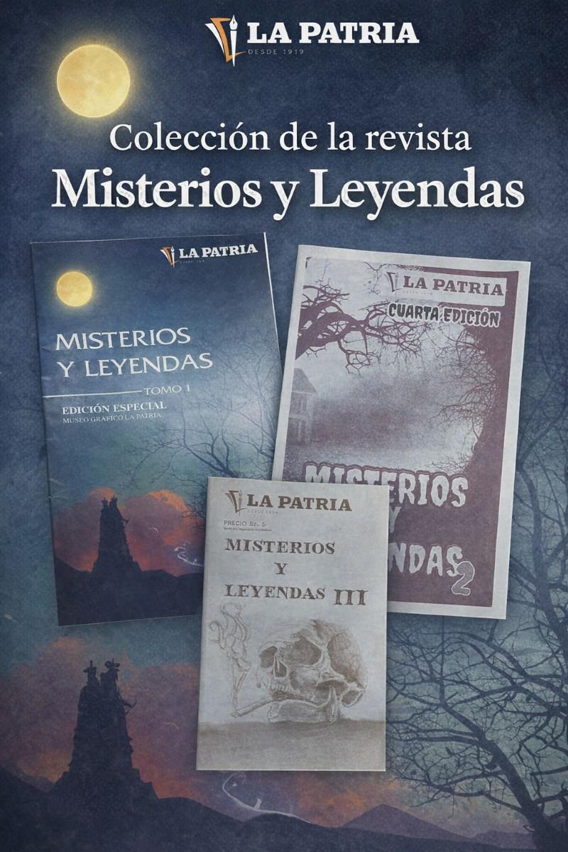 Revistas misterios y leyendas de La Patria