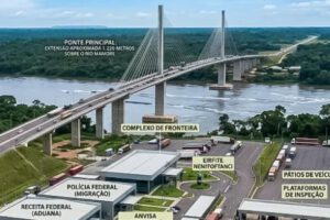 Puente Internacional sobre el río Mamoré