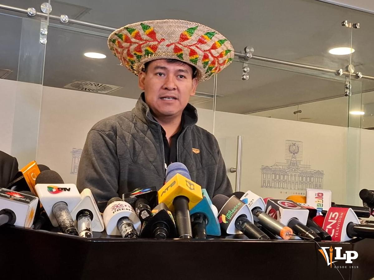 Lino Illimuri, presidente de la Confederación de Naciones y Pueblos Indígenas del Oriente, Chaco y Amazonía de Bolivia