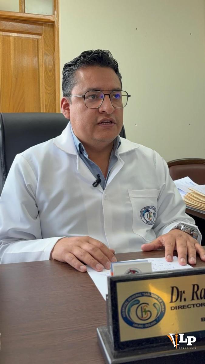 Raul Guibarra, director hospital general Oruro