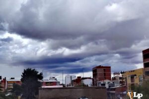 cielo nublado de Oruro