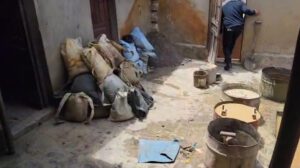 mineral robado en Huanuni