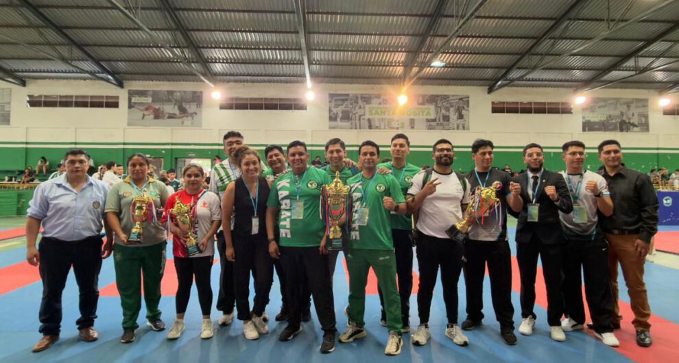 Torneo Nacional de Karate, Santa Cruz finaliza primero, El torneo se realizó en Kata y Kumite