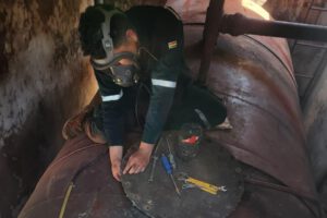 limpieza de tanques de combustible