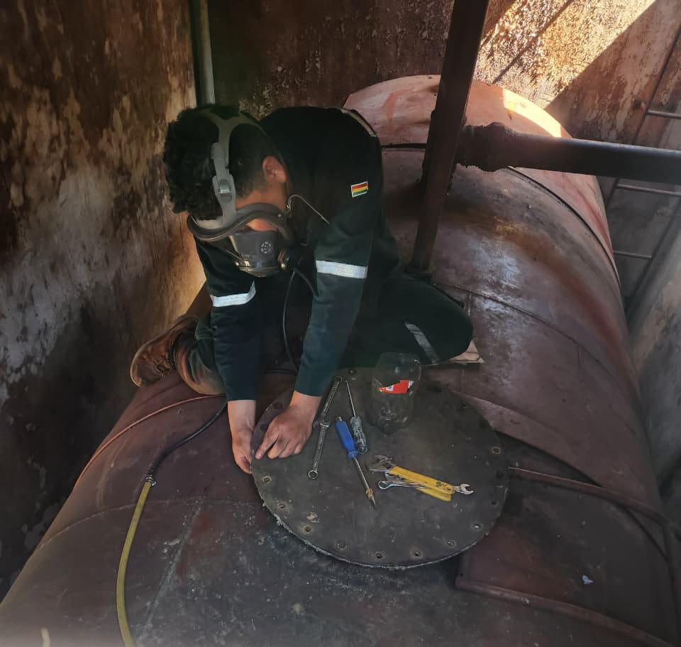 limpieza de tanques de combustible