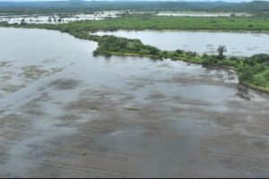 Areas afectadas por las lluvias