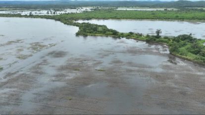 Areas afectadas por las lluvias