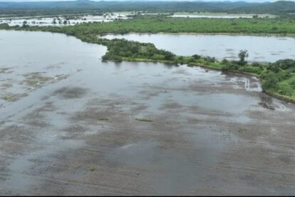 Areas afectadas por las lluvias