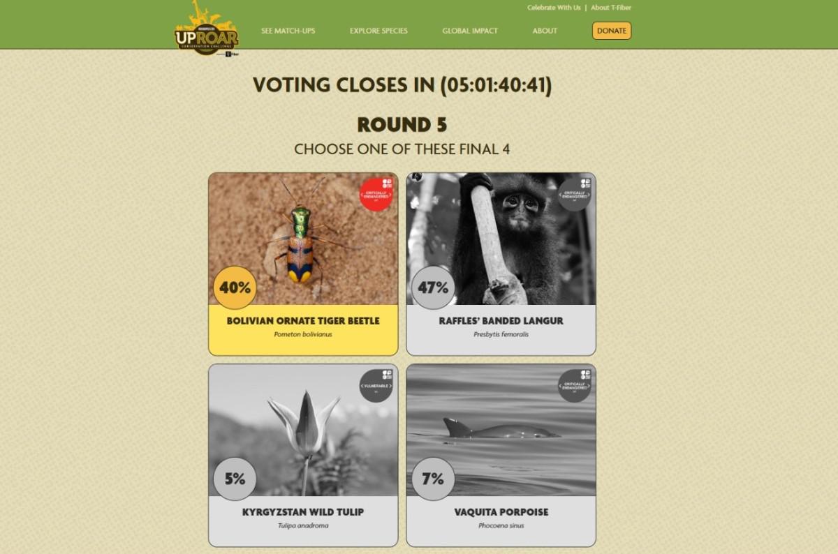 Saving Species Challenge.