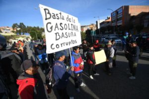 protestas por mala calidad de combustible