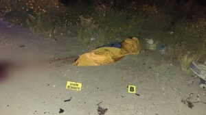 Se muestra el cuerpo del infortunado tras el accidente