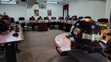 brigada parlamentaria de Oruro