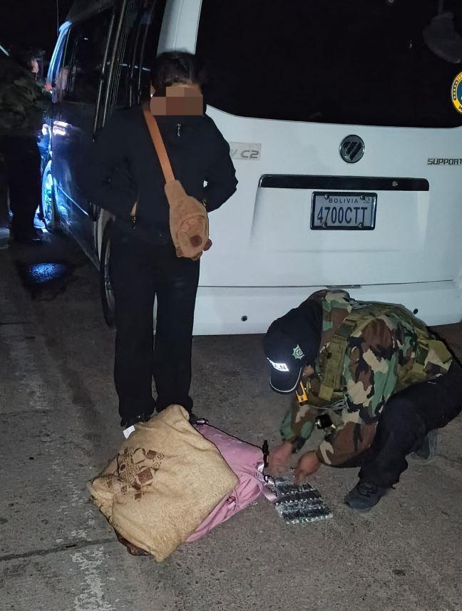 Una de las autoras del traslado