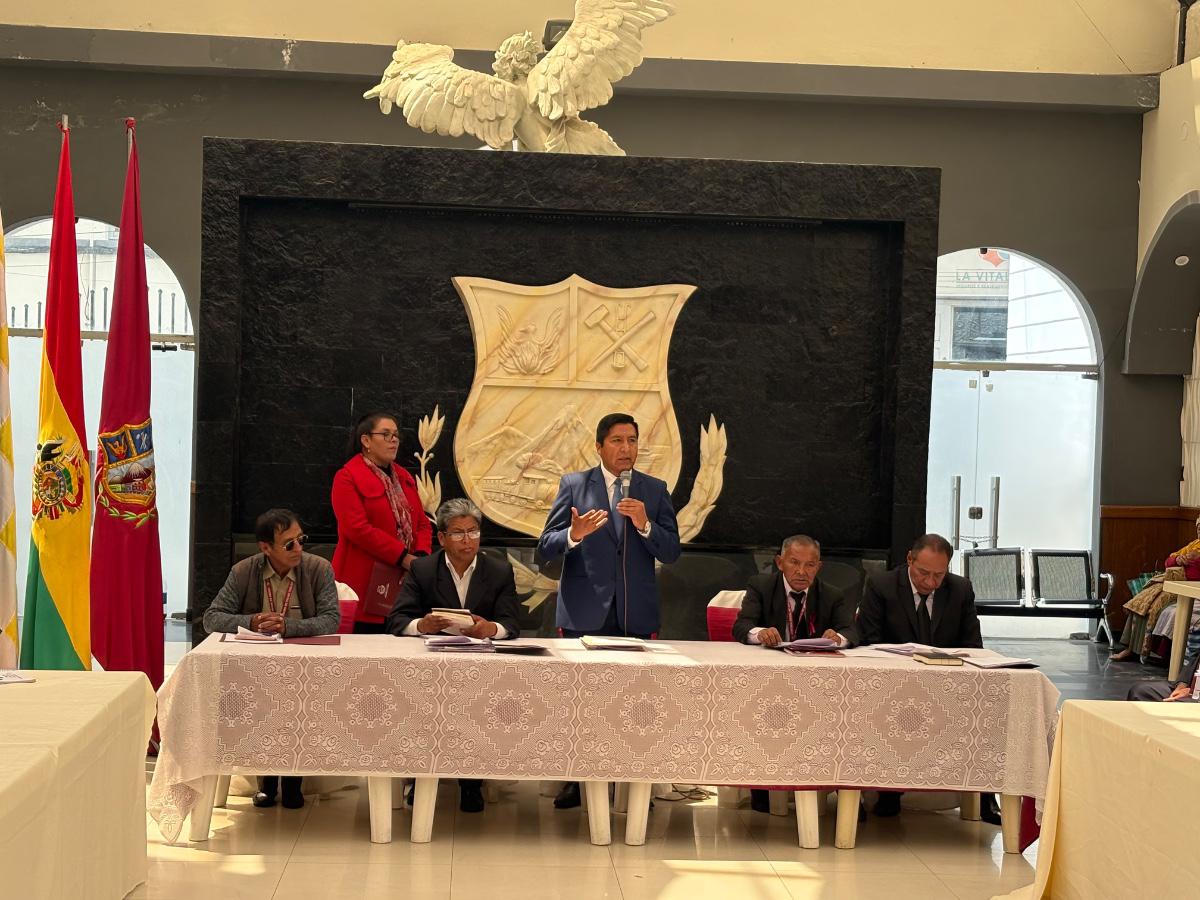 Alcalde Adhemar Wilcarani