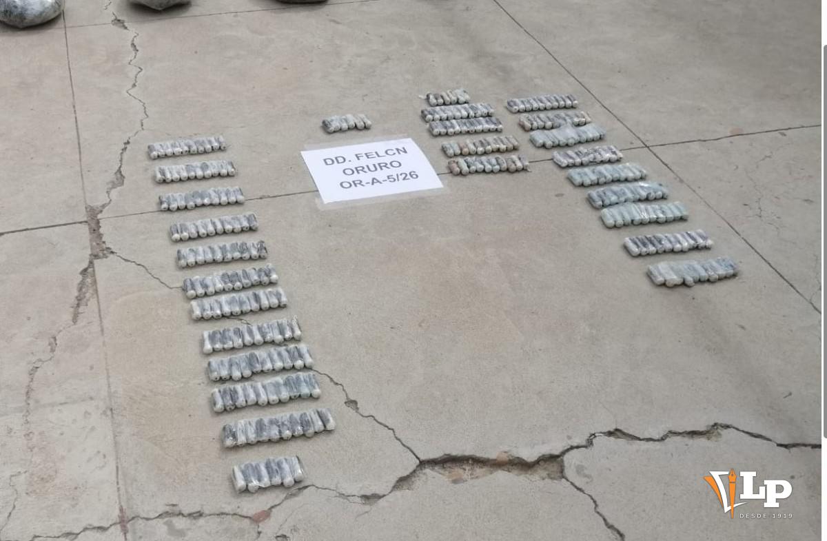 Capsulas incautadas de los operativos