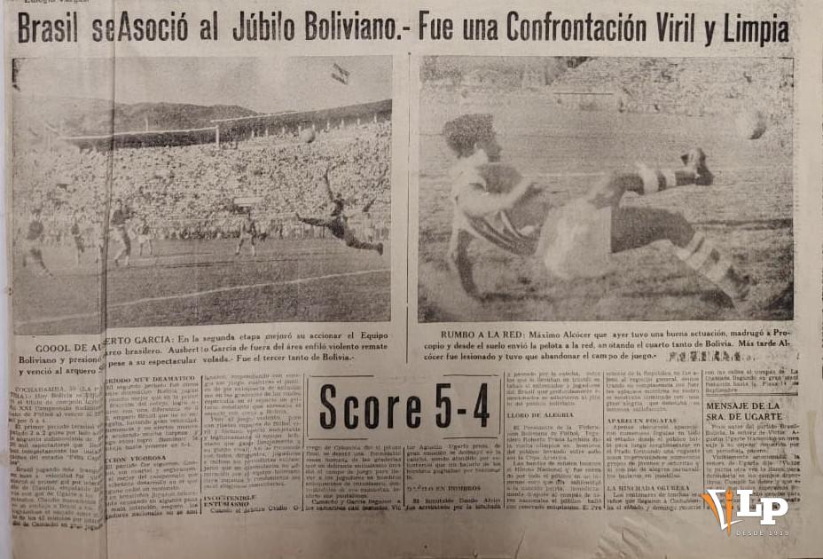 Bolivia campeón 1963