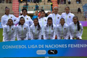 Liga de Naciones, Selección de Bolivia Femenina, En abril jugará contra Uruguay