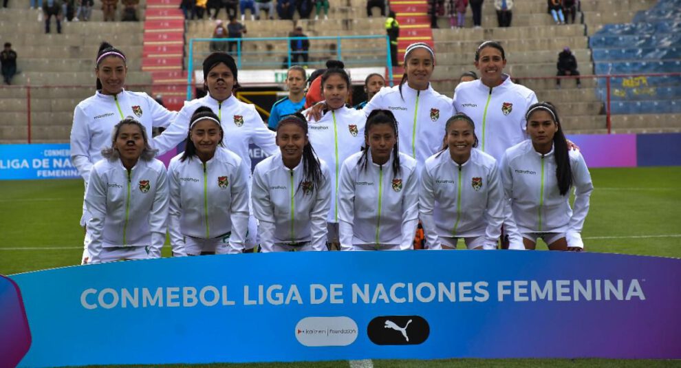 Liga de Naciones, Selección de Bolivia Femenina, En abril jugará contra Uruguay