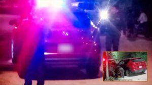 Hombre es interseptado