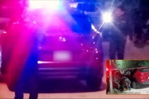 Hombre es interseptado