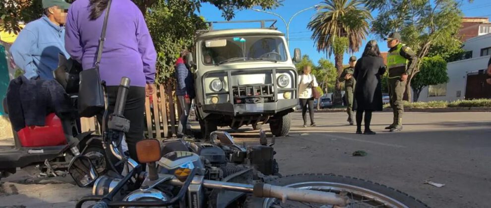 vehiculos que protagonizaron  el choque