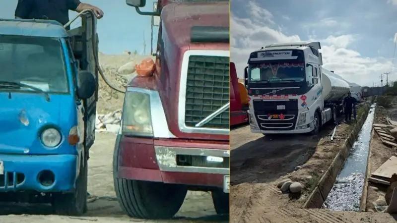 combustible contaminados