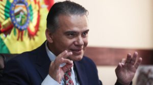 El zar antidroga de Bolivia, Ernesto Justiniano,