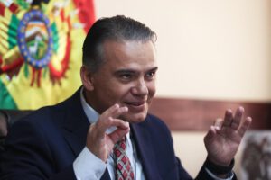 El zar antidroga de Bolivia, Ernesto Justiniano,