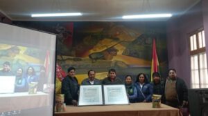 Autoridades de Alto Beni y Palos Blancos