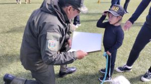 Con solo 4 años, la cursante más joven de la promoción