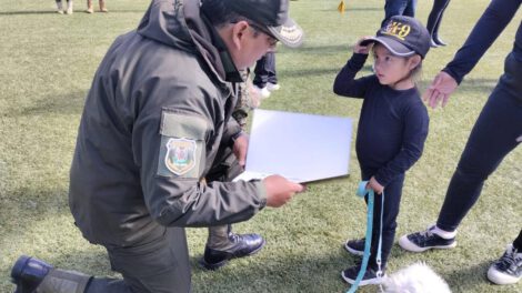 Con solo 4 años, la cursante más joven de la promoción