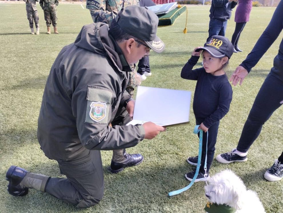 Con solo 4 años, la cursante más joven de la promoción