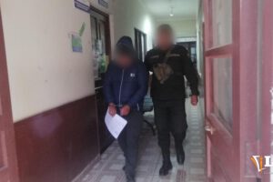 El sujeto es conducido a la carceleta