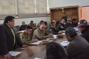 autoridades se reunieron para analizar el tema