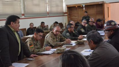 autoridades se reunieron para analizar el tema