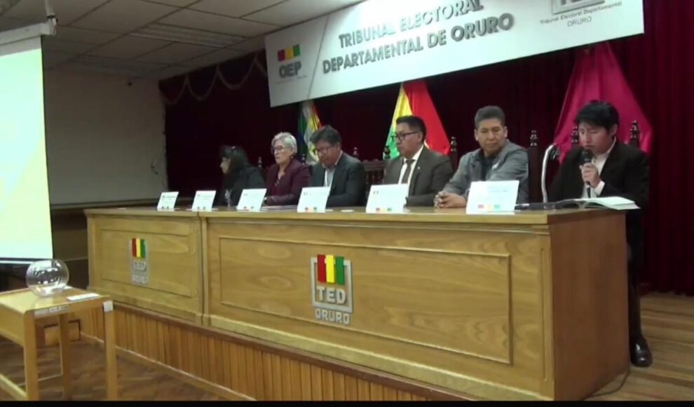 vocales del TED Oruro