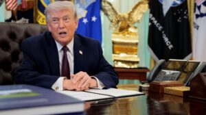 El presidente, Donald Trump