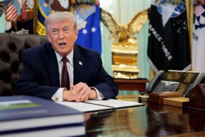 El presidente, Donald Trump