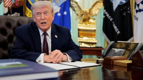 El presidente, Donald Trump